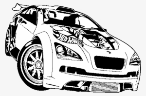 Drawing Hot Wheels 24 - Hot Wheels Colouring In Books