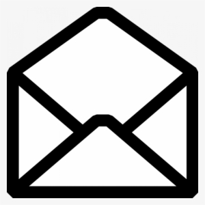 Correo - Black And White Icon Png