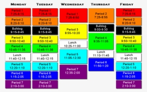 Bell Schedule - Arvada High School Schedule