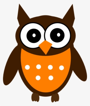 Brown Orange Owl Clip Art At Vector Clip Art Online - Brown Owl Clip Art