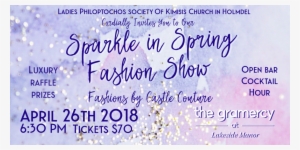 Sparkle In Spring Fashion Show And Dinner Presented - Holmdel