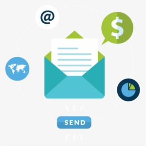 Services Email Marketing - Marketing Email Flat