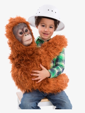 Baby Orangutan Arm Puppet Costume