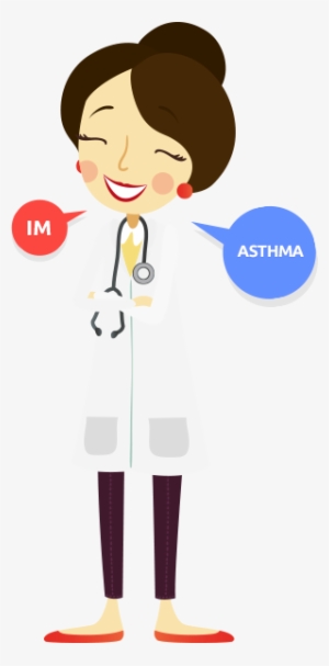 Doctor-woman - Vector Graphics