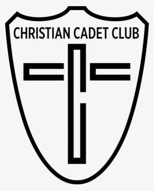 Christian Cadet Club Emblem Black And White - Portable Network Graphics
