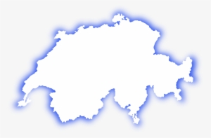 Border Areas Of Eu Neighbor States Around Switzerland - Map Of Switzerland Transparent White