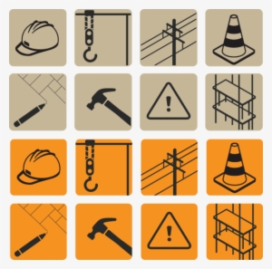 694 Construction Icons - Building