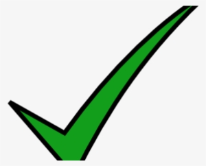 Green Tick Clipart Transparent Background - Check Mark