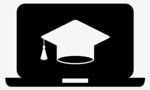 Online Graduation Vector - Internet
