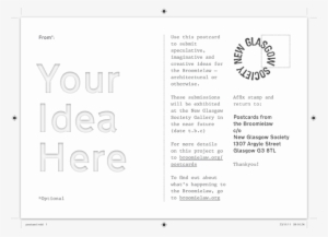 Postcards From The Broomielaw - Design