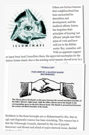 Somewhat Unusual Behaviour, And The Sort Of Thing Which - Illuminati Freemason Handshake