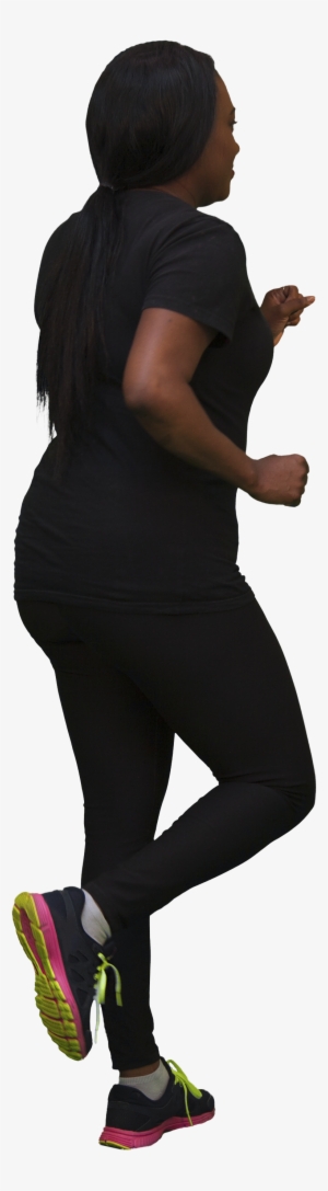 2d Cut Out People Play V - Black People Cut Out