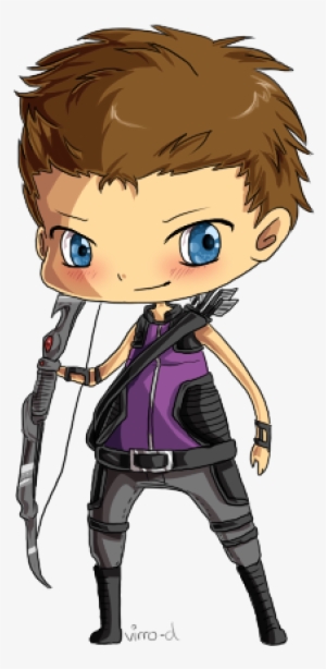 Hawkeye Cute - Hawk Eye Chibi