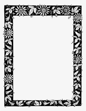 Black And White Borders Frames Picture Decorative Arts - Borders And Frames Black And White
