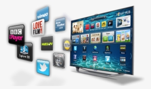 Smart Tv And Streaming Media Device Manufacturers Look - Smart Tv Apps Png