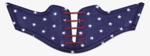 Men's Star Saddles & Red Laces - Flag Of The United States