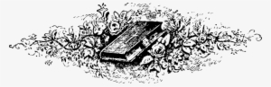 Free Bible Among Roses