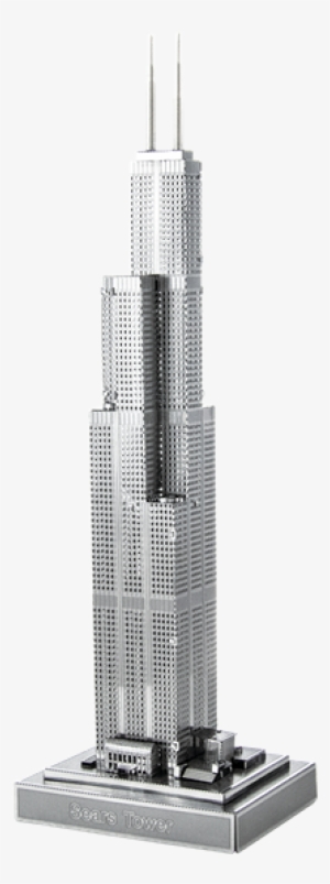Metal Earth Iconx Sears Tower - Sears Tower Metal Model Kits