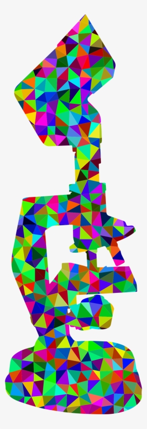 This Free Icons Png Design Of Low Poly Prismatic Microscope