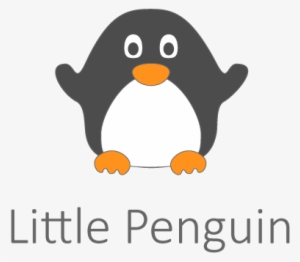 Little Penguin Logo - Adã©lie Penguin