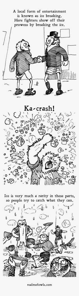 That Is Some Cold Entertainment - Cartoon