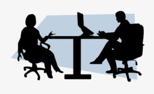 Presentation At Desk Icon - Logistics