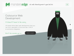 Monsters Edge Website History - Beige