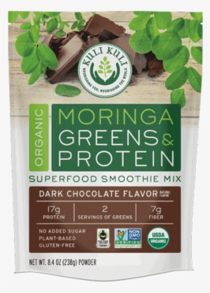 Moringa Greens & Protein - Kuli Kuli - Moringa Superfood Bar Black Cherry - 1.6