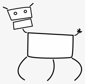 Free Black And White Picture Of A Dog, Download Free - Sketsa Gambar Hewan