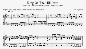 King Of The Hill Intro Sheet Music Composed By Joe - Copper