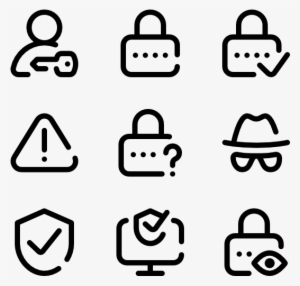 Internet Security - Asian Food Icons
