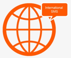 International Sms Services - Web Flat Icon Png