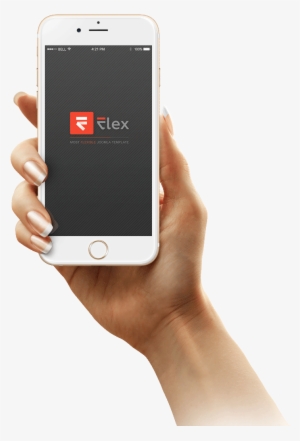 Flex Iphone6 Hand Frontview