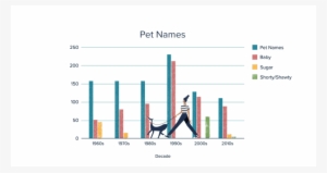 The Use Of Pet Names Remains Relatively Similar Through - Diagram