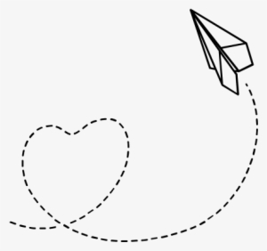 Free Png White Paper Plane Png Images Transparent - Happy Face To Trace