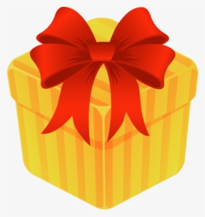 Christmas Bow Clip Art Gift Png - Gift Box Clip Art