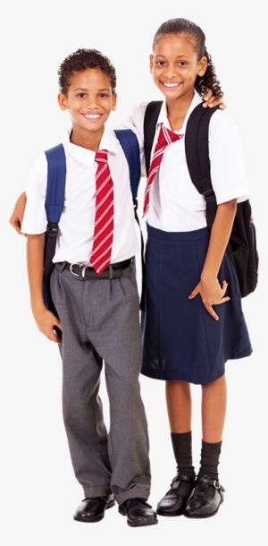 Kid - Boy And Girl In School Uniform