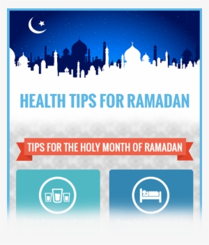 Health Tips For Ramadan