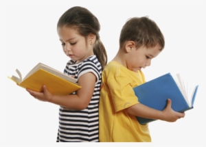 About Image - Children Reading Book