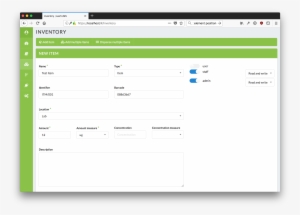 Single Item Inventory Import - Leaf Lims