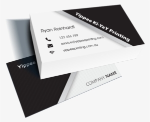 Black/white Business Card - Business Card Black White