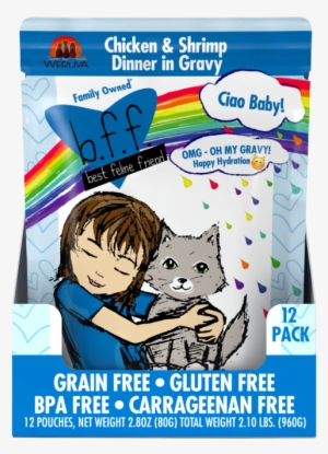 Weruva Bff Oh My Gravy Ciao Baby Grain Free Chicken - Bff Omg Cat Food