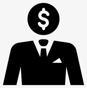 Businessman Thinking About Money Svg Png Icon Free - Logo Business Man Png
