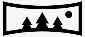 Open - Panorama Symbol