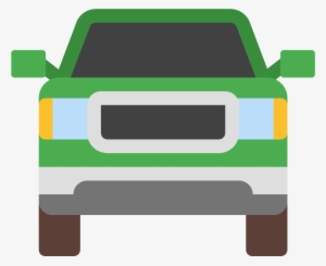 Pickup Front View Icon - Pickup Icon