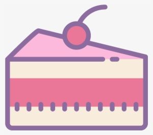 All Icons Are In The Flat Vector Style, However, Differ - Cake