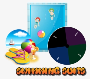 [vacation Icon Game] Swimming Suits - Transparent Beach Clip Art