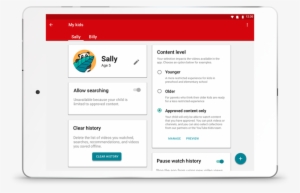 Youtube Kids App Adds An “older” Filter For Profiles - Youtube Kids Control Panel
