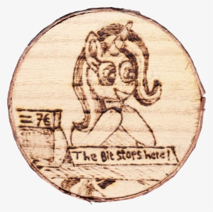 Malte279, Cashier, Pyrography, Safe, Starlight Glimmer, - Emblem