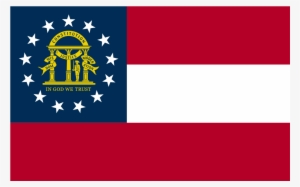Download Svg Download Png - Georgia State Flag 2017